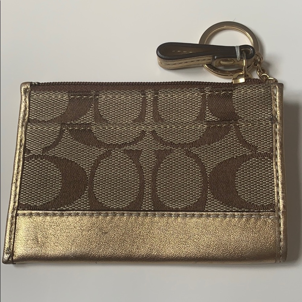 Used Coach key and card holder! - Picture 2 of 3